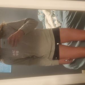 Trader Joe's medium gray long sleeve tee